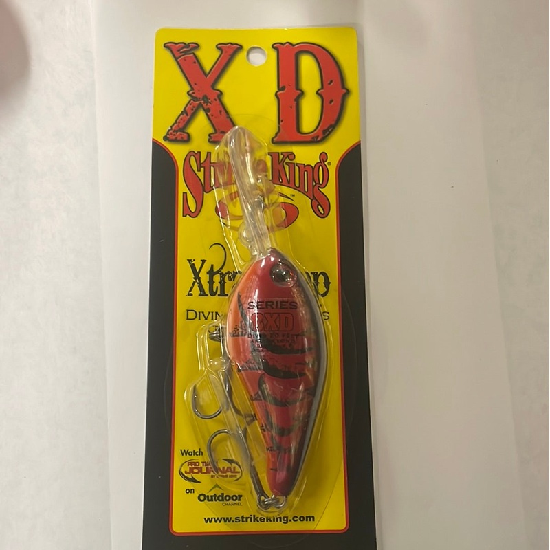 Strike King 8XD Dives 20 & Beyond  Delta Red