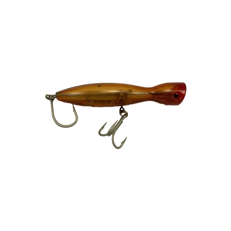 Super Strike 2 3/8 oz Little Neck Popper Amber PP5W-026