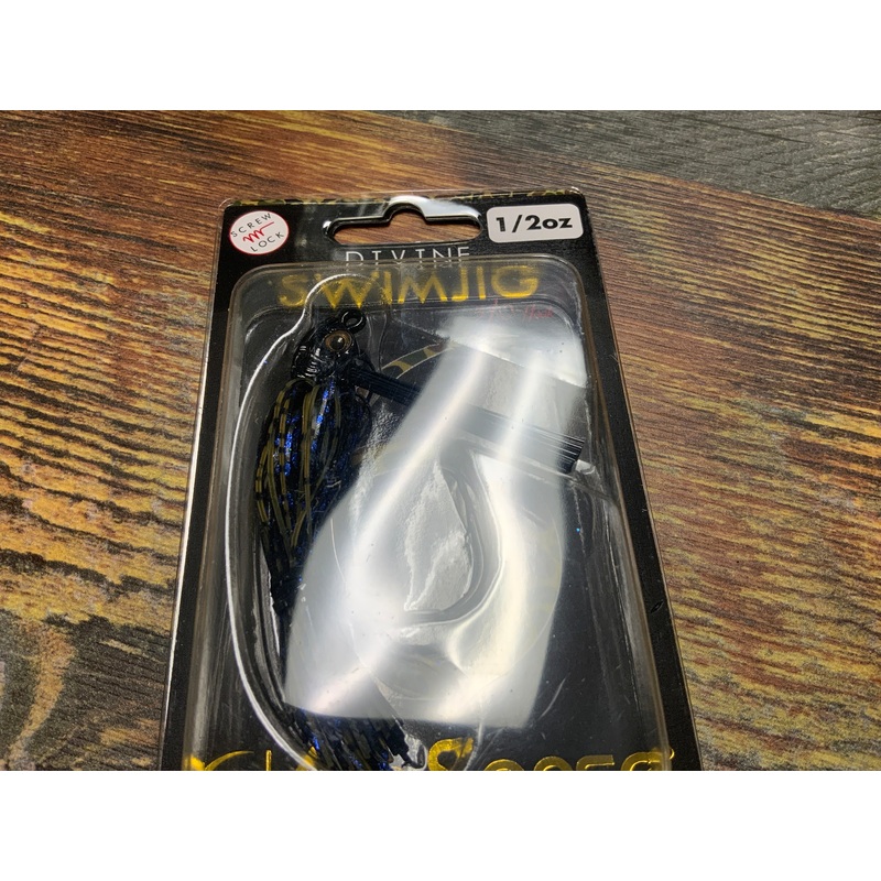 6th Sense Divine Swim Jig 1/2 oz. 5/0 Dark Water Gill