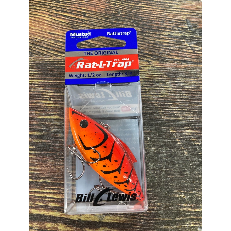 Bill Lewis Rat L Trap 1/2 oz. Fire Craw