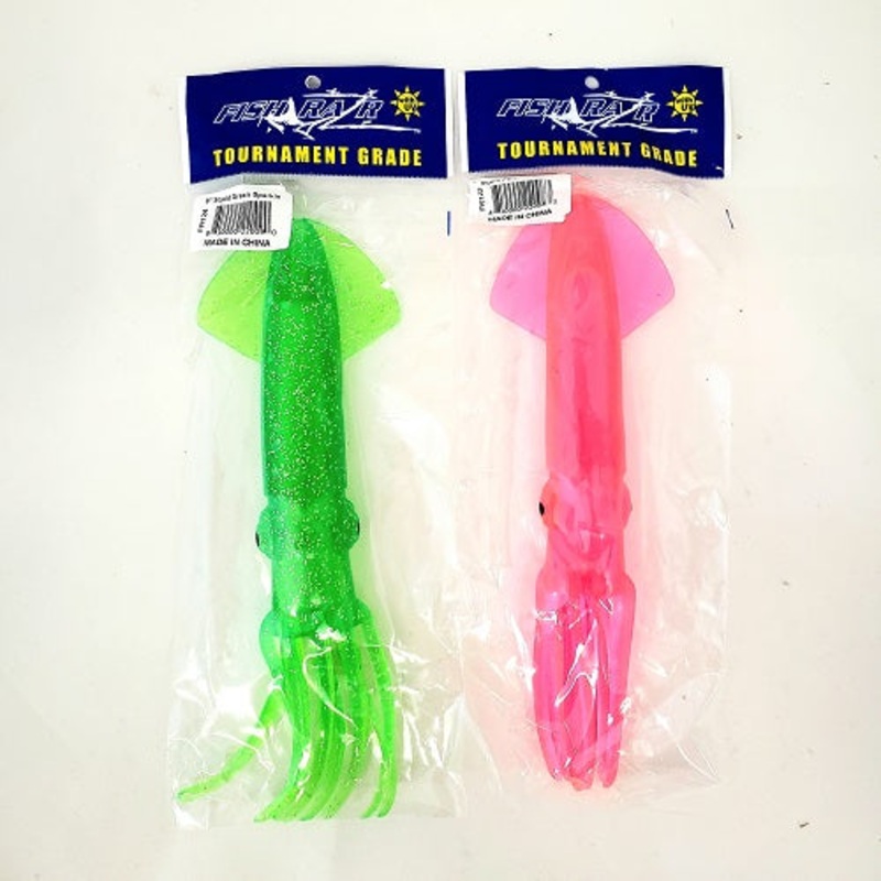 Fish Razr Squid 9″ Soft Plastic