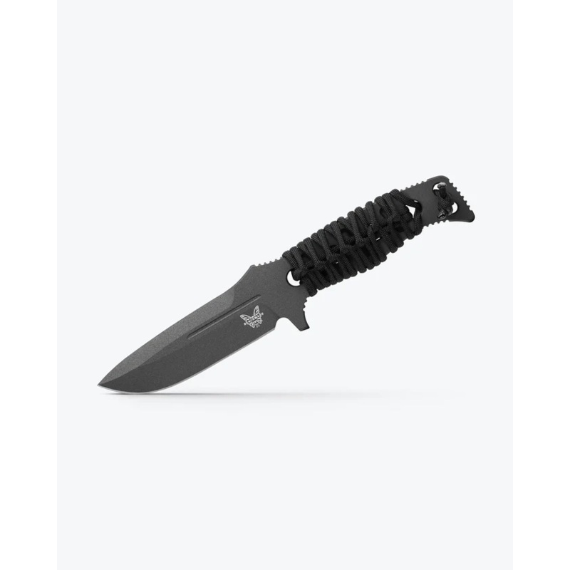 Fixed Adamas | Black Paracord | Drop-point