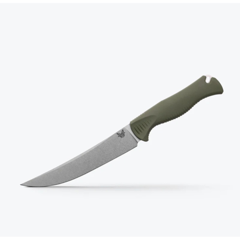 Meatcrafter | Dark Olive Santoprene| 6″ Trailing Point