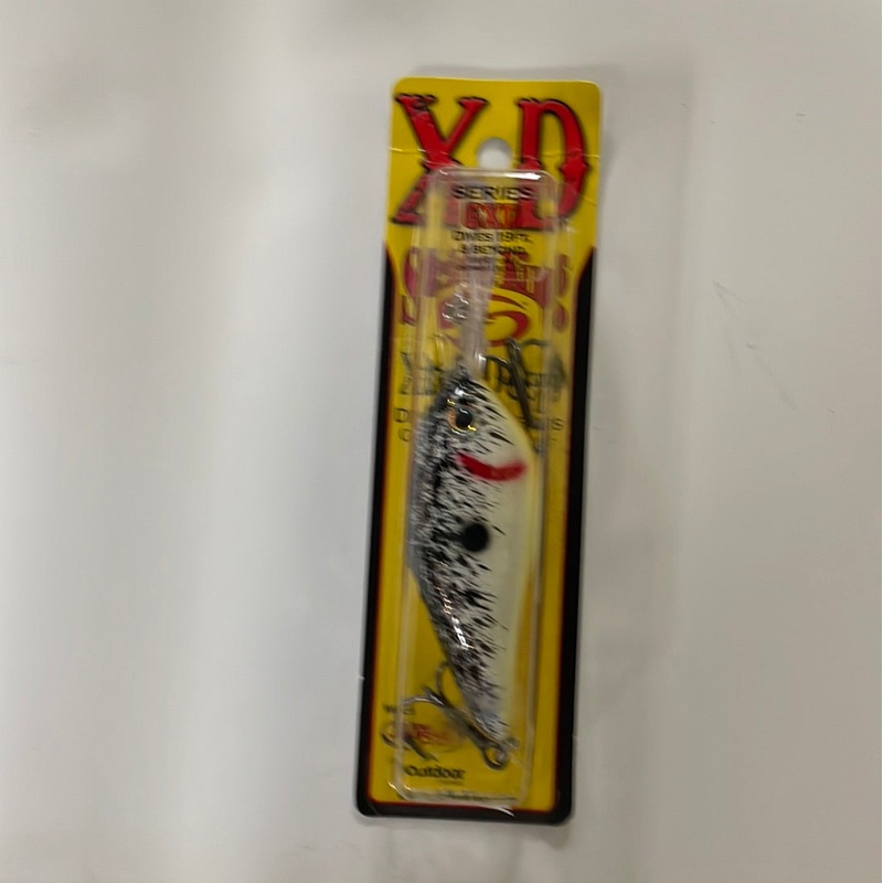 Strike King 6XD Dives 19 &  Beyond   Pearl/Blk Splatter w/Chart Belly