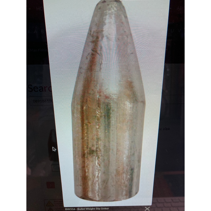 Bullet Weight Slip Sinker 3/16 oz.