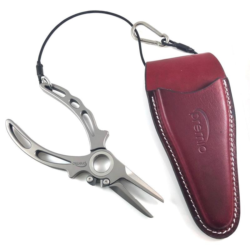 Danco Premio Titanium Pliers with Leather Sheath and Lanyard (5.5″-7.5″)