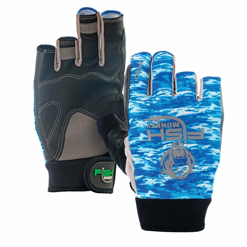 FISH MONKEY THE CRUSHER HALF FINGER GLOVES