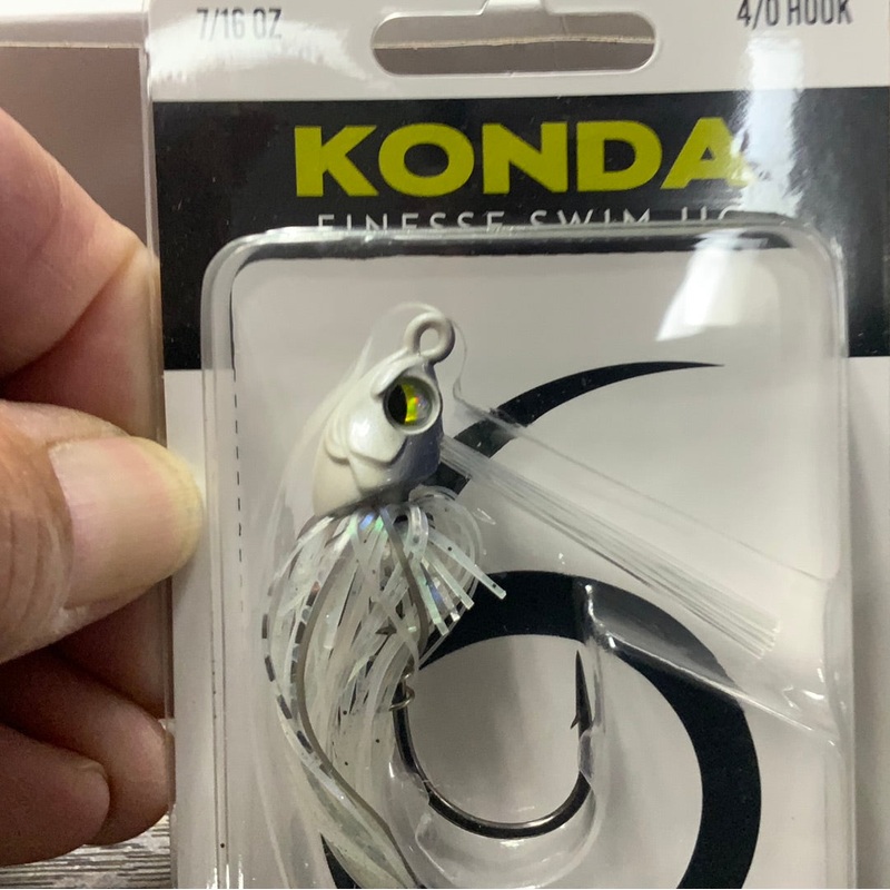 KONDA Finesse Swim Jig 7/16 oz. 4/0 Blue Shad