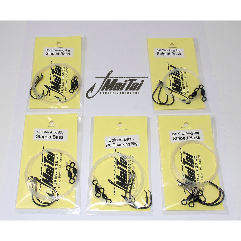 MaiTai Striped Bass Chunking Rig