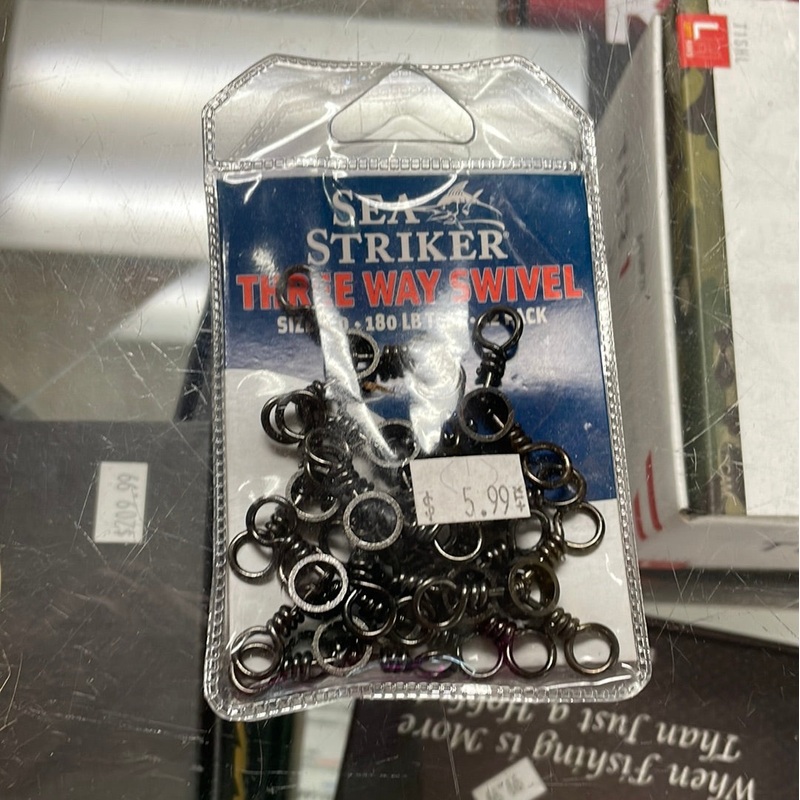 Sea Striker 3 Way Swivel Size 3 – 150 lb.