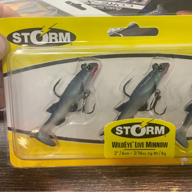 Storm Wildeye Swim Shad 2″ 3/16 oz. Live Minnow