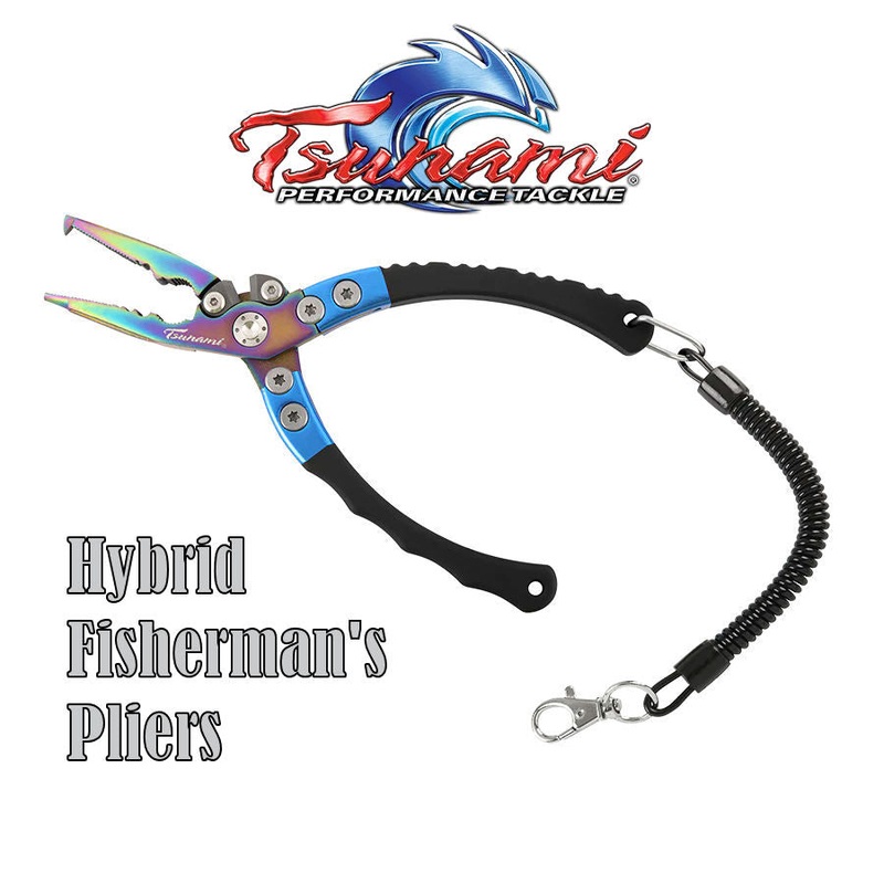 Tsunami Saltwater Grade 6.5″ Hybrid Fisherman’s Pliers
