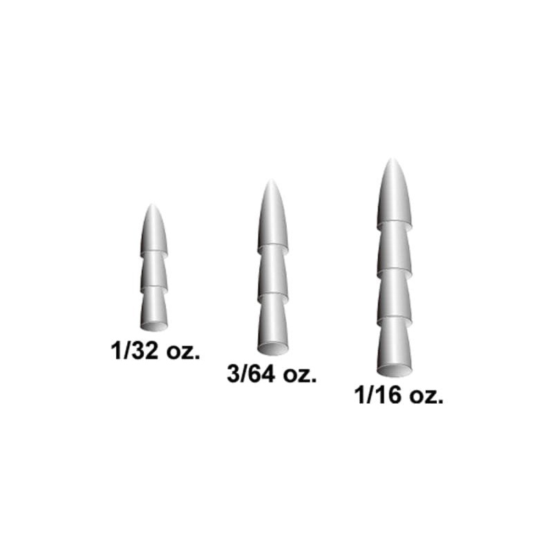 X-Zone Lead Pagoda Nail Sinker