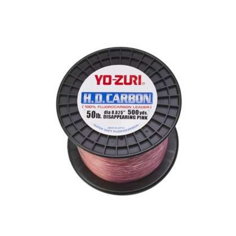 Yo-Zuri 500YDS Pink Fluorocarbon Leader