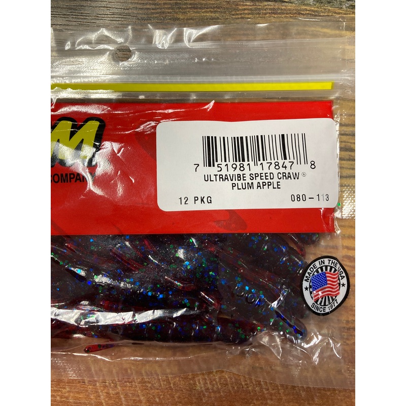 Zoom UV Speed Craw – Plum Apple