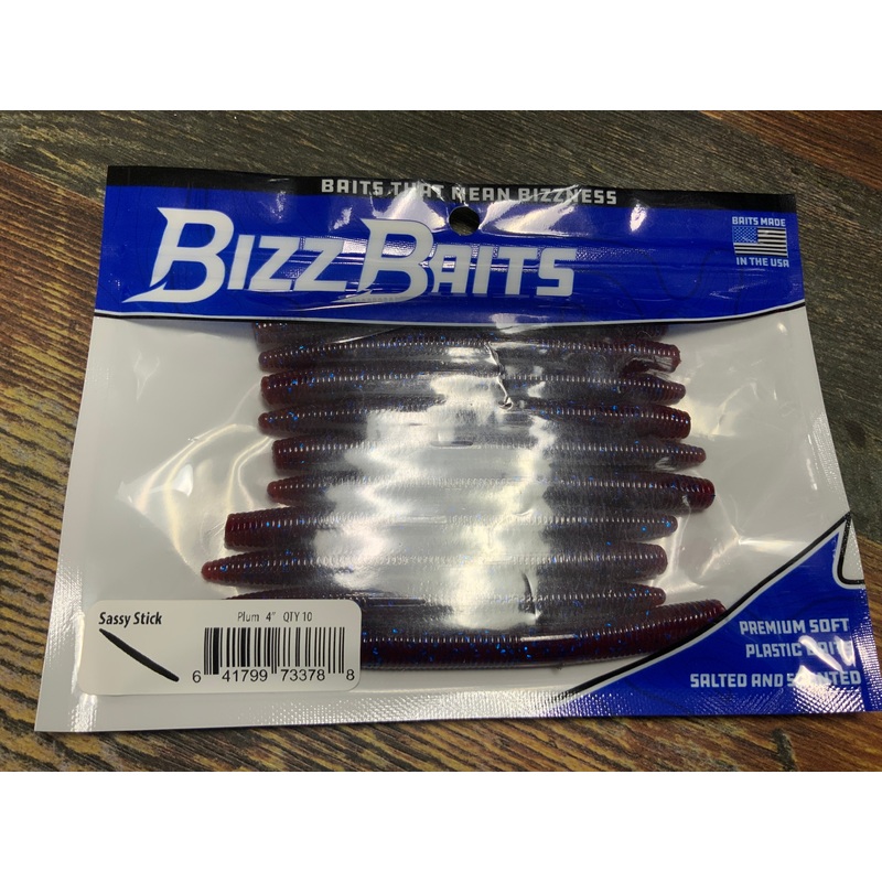 Bizz Baits Sassy Stick 4 Plum