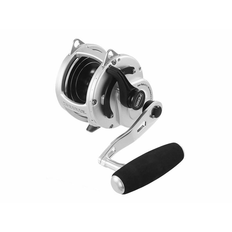 Jigging World Power Handles for Penn Fathom II Single Speed Reels