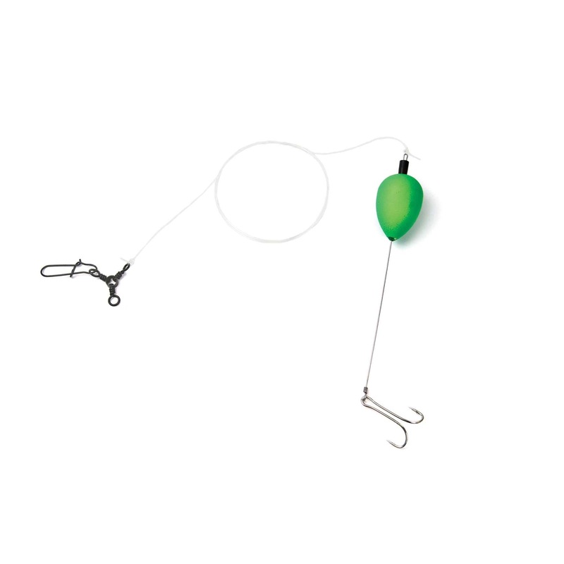 Sea Striker Deluxe Finger Mullet Rig, Removable 2/0 Double