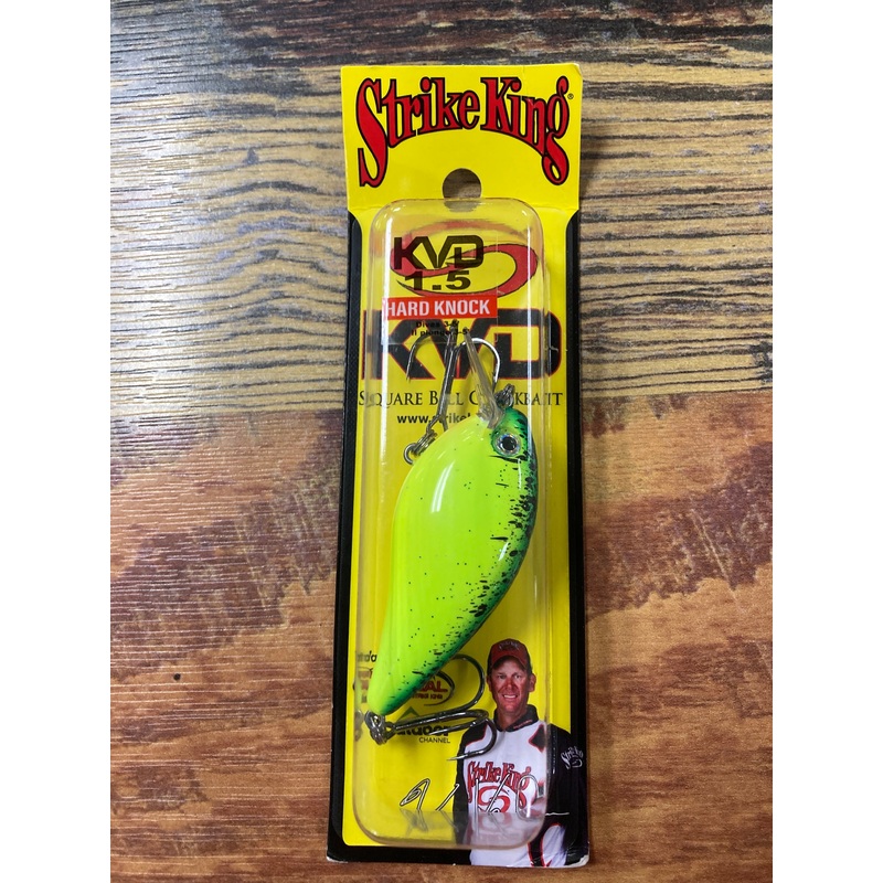 Strike King KVD 1.5 Hard Knock Chart Blue/ Black Spltr