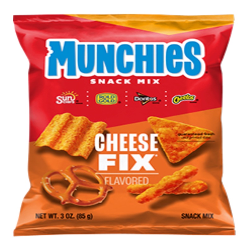 Munchies Snack Mix Cheese Fix Flavored 3 Oz