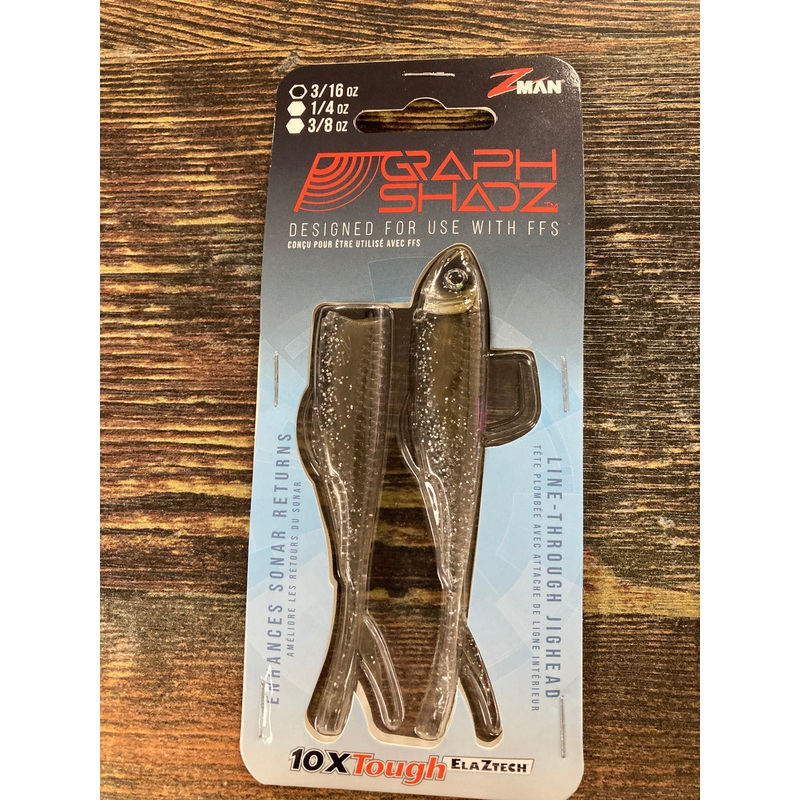 Z Man Graph Shadz 3/16 oz. 3.8 Tennessee Shad