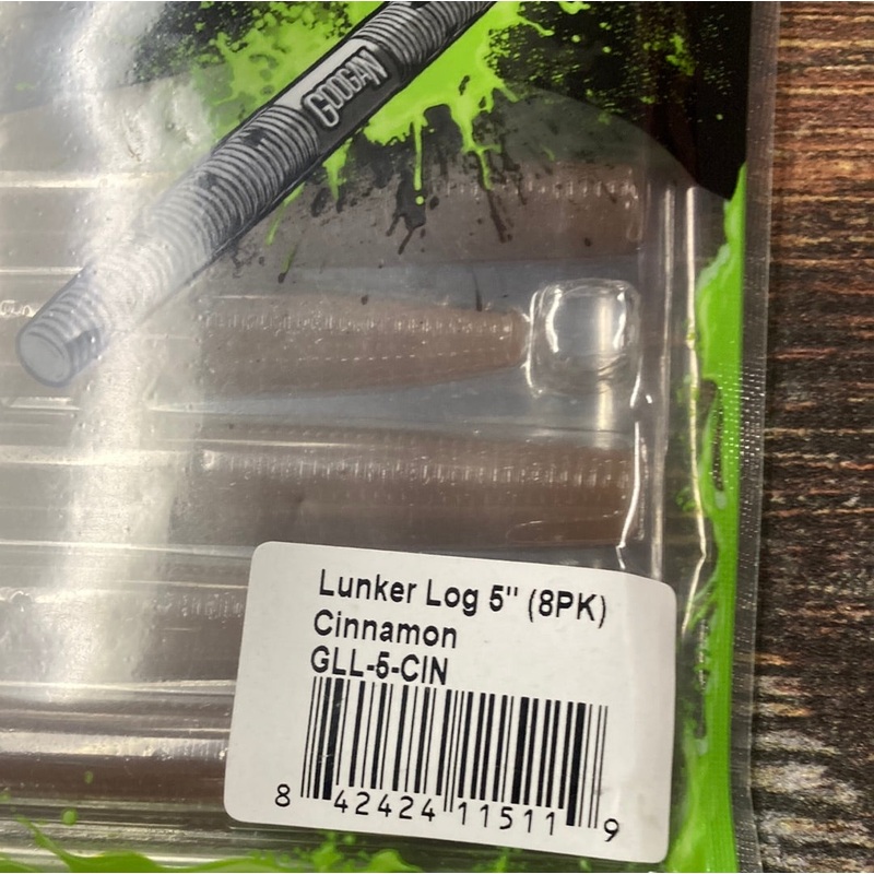 Googan Lunker Log 5 Cinnamon