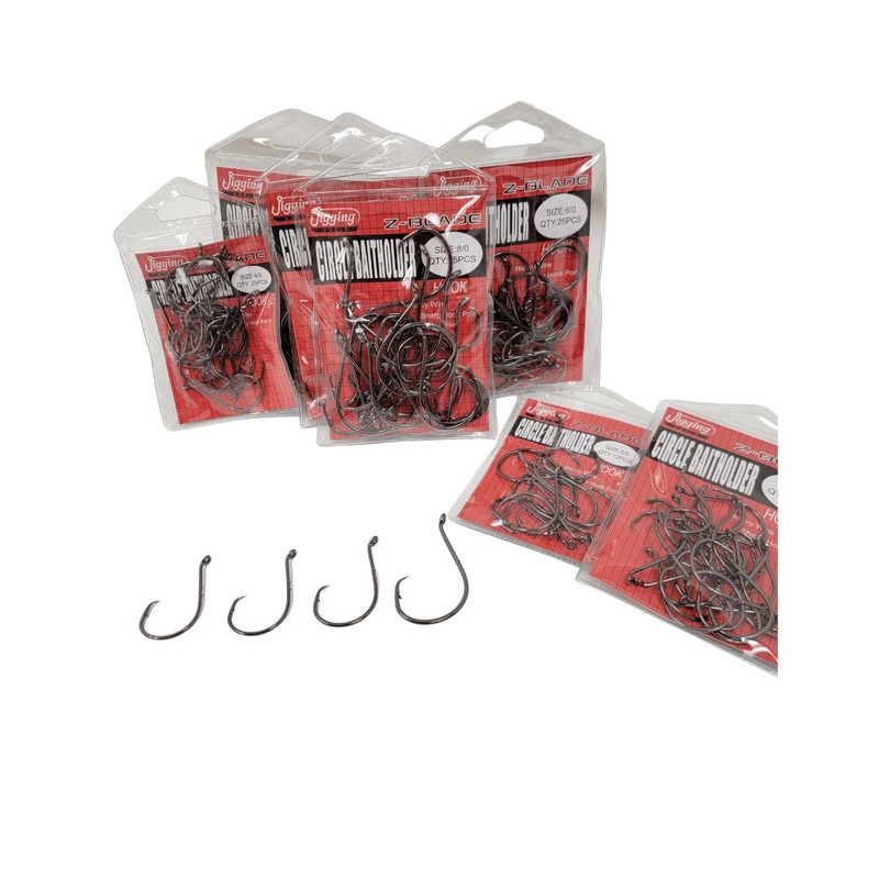 Jigging World Zblade In-Line Circle Baitholder Hooks