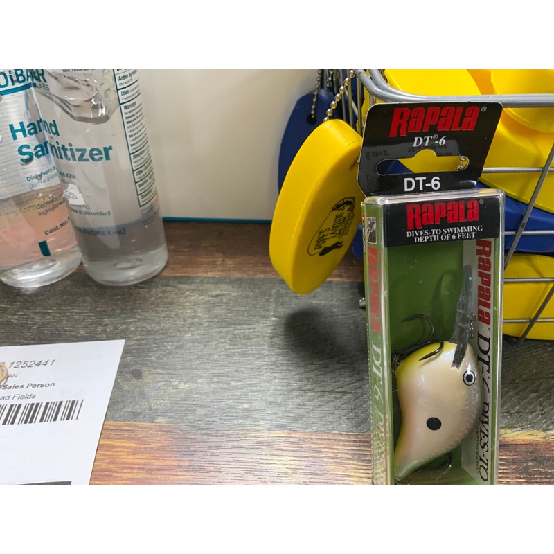 RAPALA DT6 Crankbait – 3/8 oz. 2 DISCO SHAD