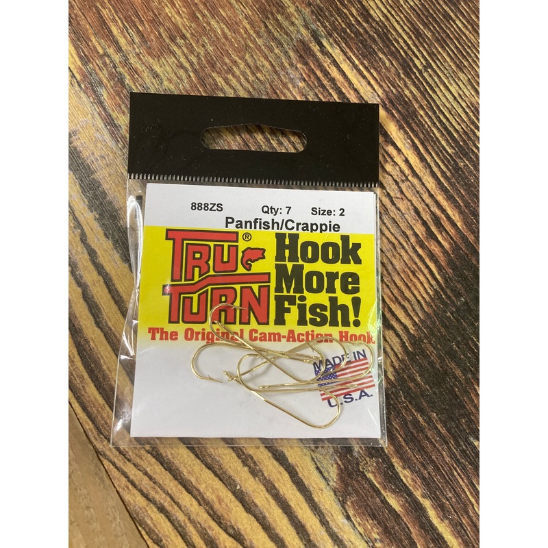 Tru Turn Panfish/Crappie Hook Sz 2