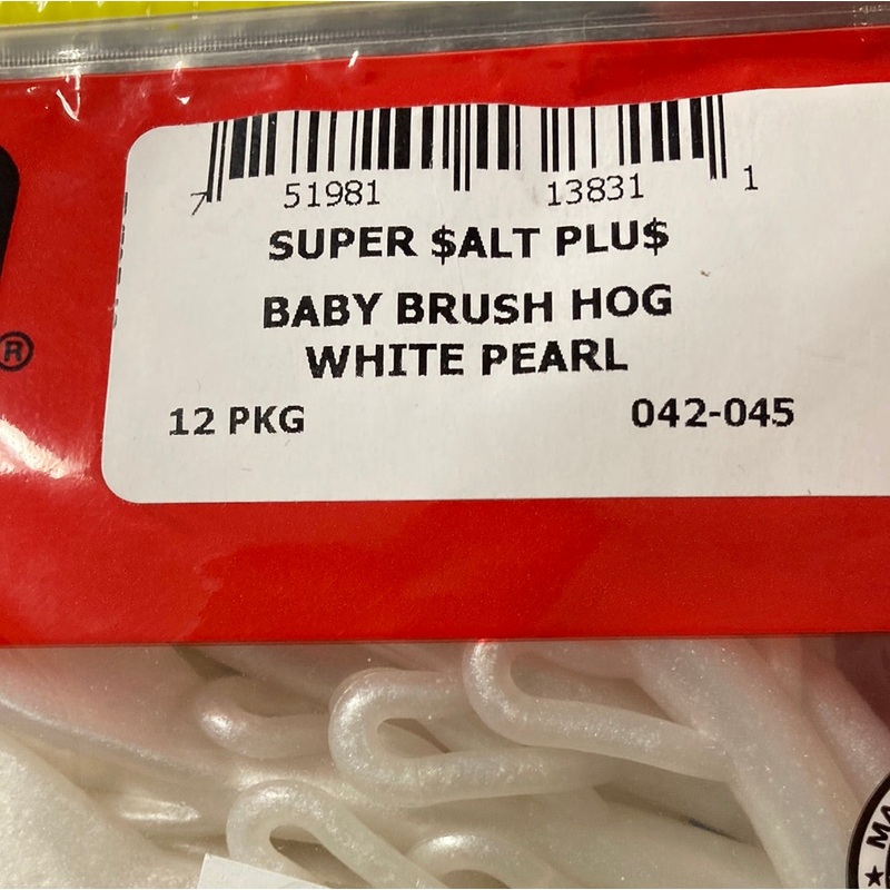 Zoom Baby Brush Hog – White Pearl