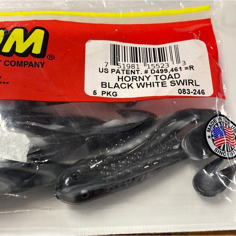 Zoom Horny Toad – Black White Swirl