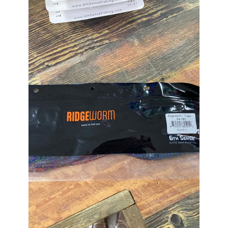 6th Sense Ridge Worm 10″ Plum Bug