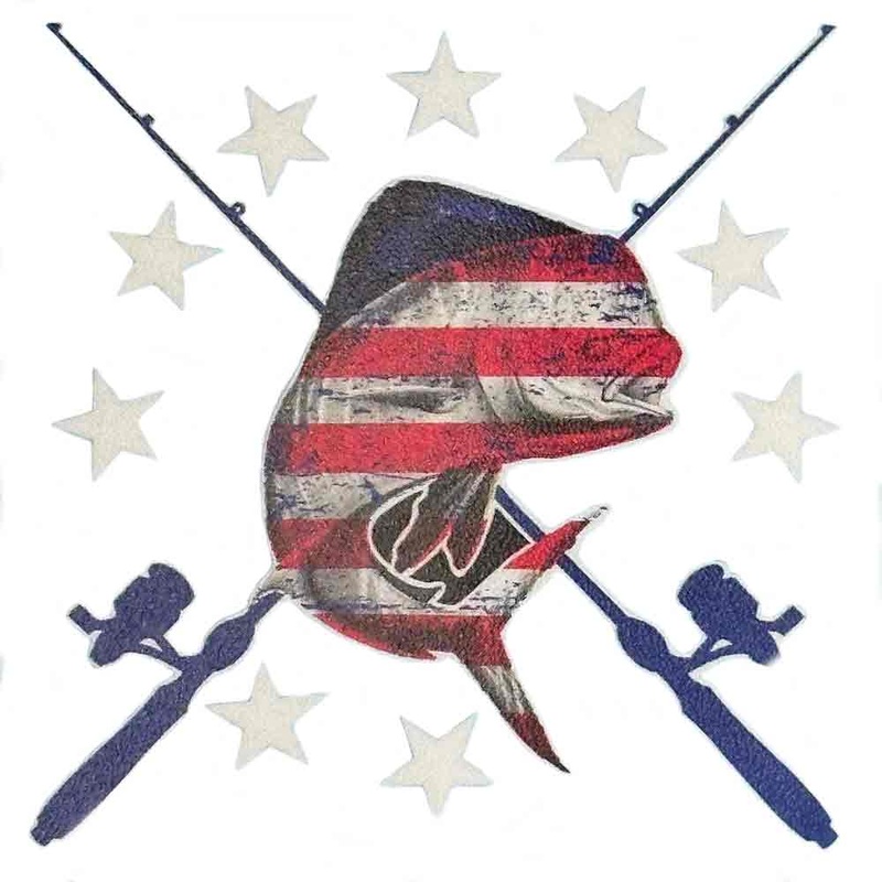 Fishing Mahi Decal