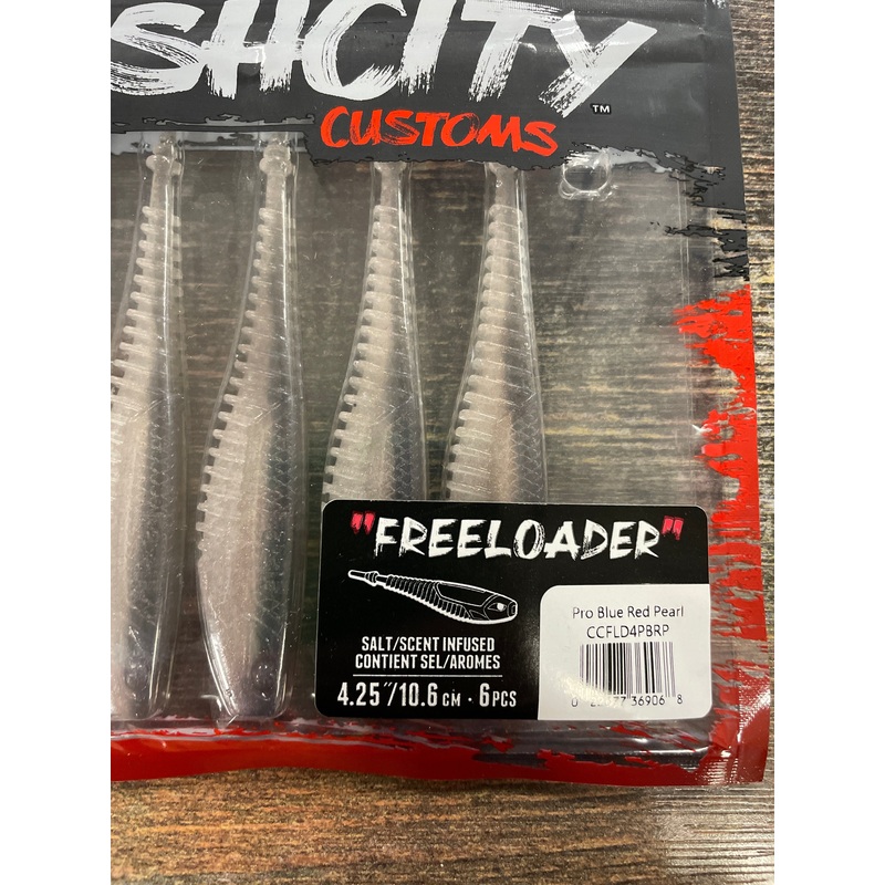 Rapala Crush City Freeloader 4.25 Pro Blue Red Pearl