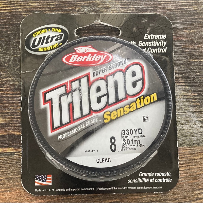 Berkley Trilene Sensation 8 lb 330 yd – Clear
