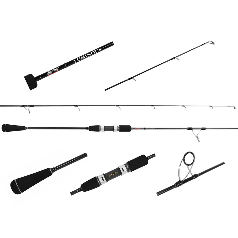 Jigging World Luminous Slow Pitch Spinning Rods