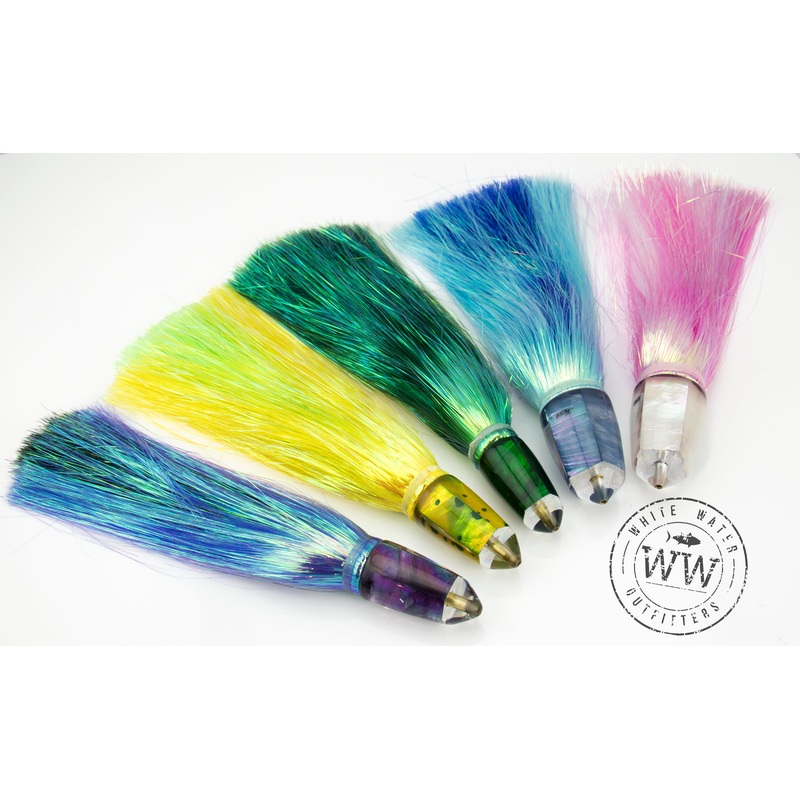 Koya Flashabou Bullet Head Trolling Lures