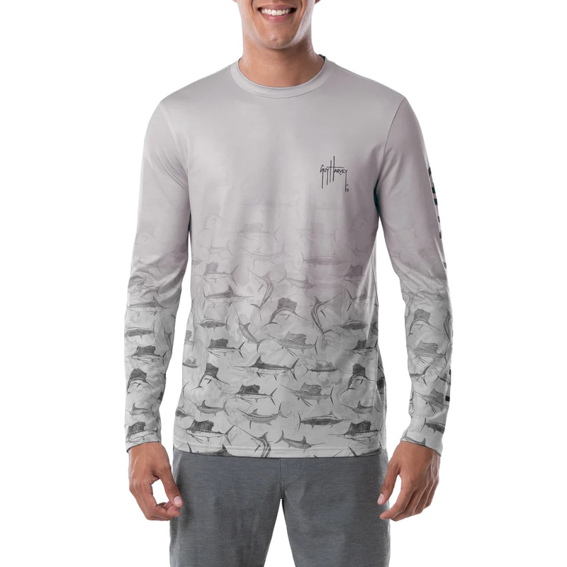 Men’s Ombre Bills Performance Sun Protection Top Microchip