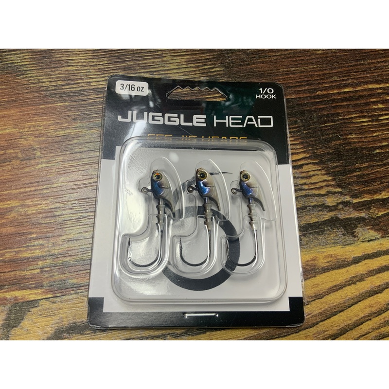 6th Sense Juggle Head Jig Head 3/16 oz. 4K Shad
