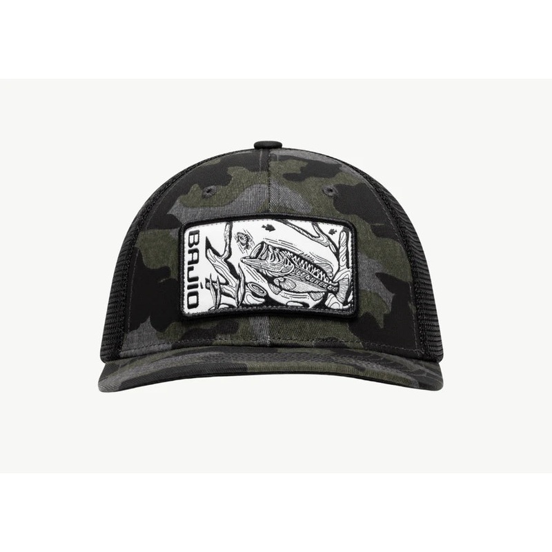 BAJIO LARGEMOUTH PATCH TRUCKER HAT