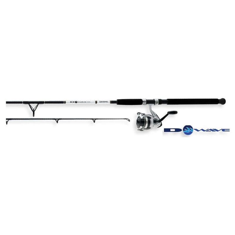Daiwa D-Wave Saltwater Combos w/ Fiberglass Spinning Rod