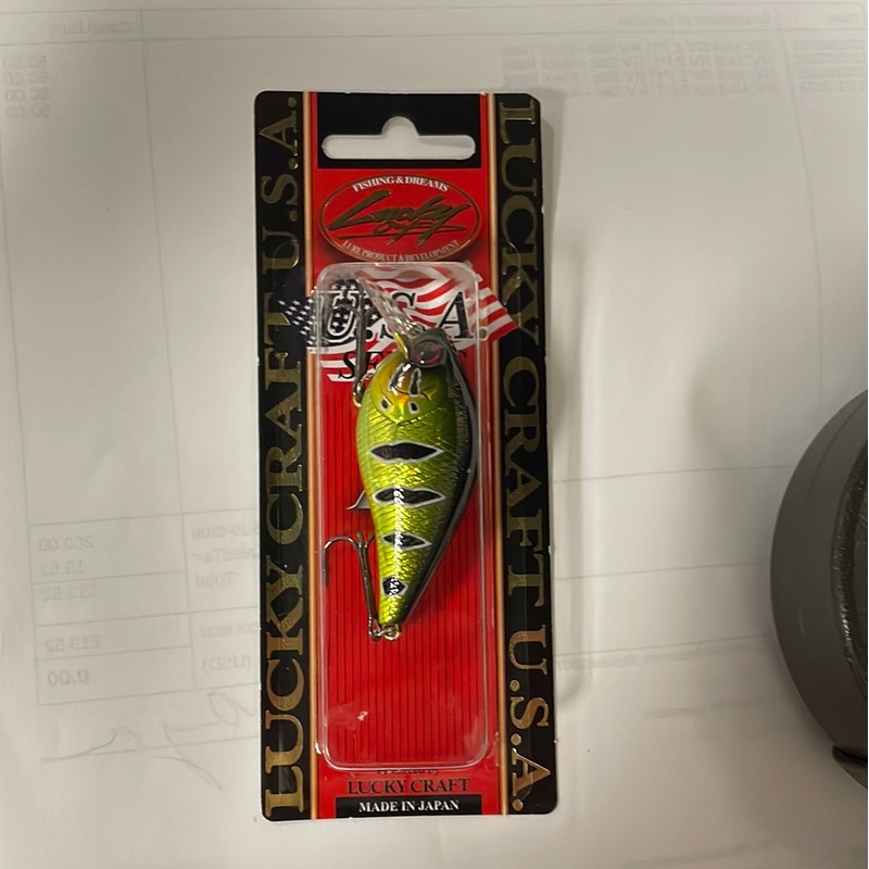 Lucky Craft U.S.A. 1. 5 Magma Peacock 287  1/2 oz.