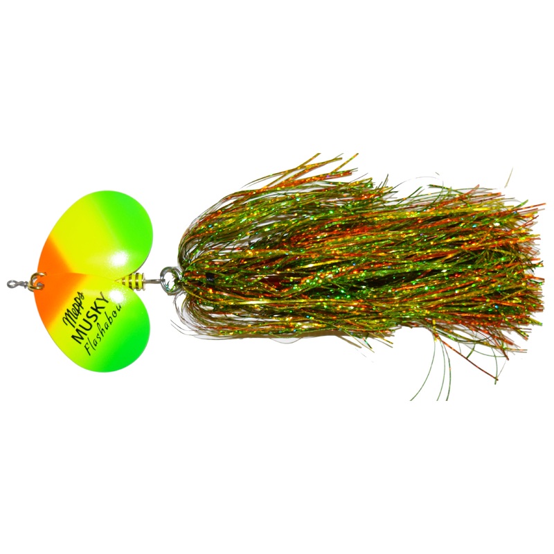 Mepps Musky Flashabou Bucktail – Double Blade