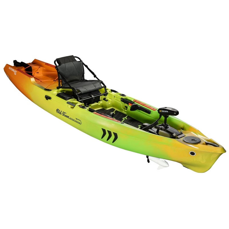Old Town Limited Edition Fire Tiger Sportsman AutoPilot 136 Kayak – BLEM Model
