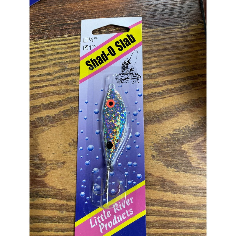 Shad O Slab 1 oz. Brazzo Burst