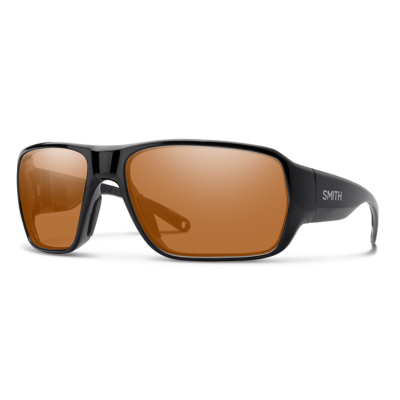 Smith Castaway Sunglasses – Black / Techlite Polarchromic Copper Lens
