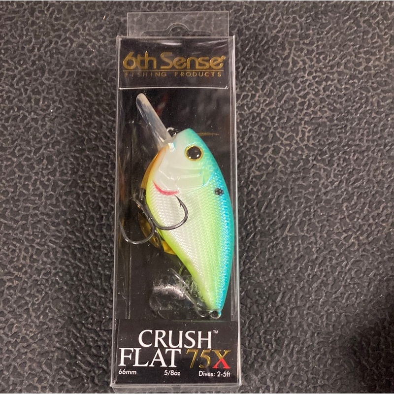 6th Sense Crush Flat 75X – 5/8 oz. Candy Citrus Shad