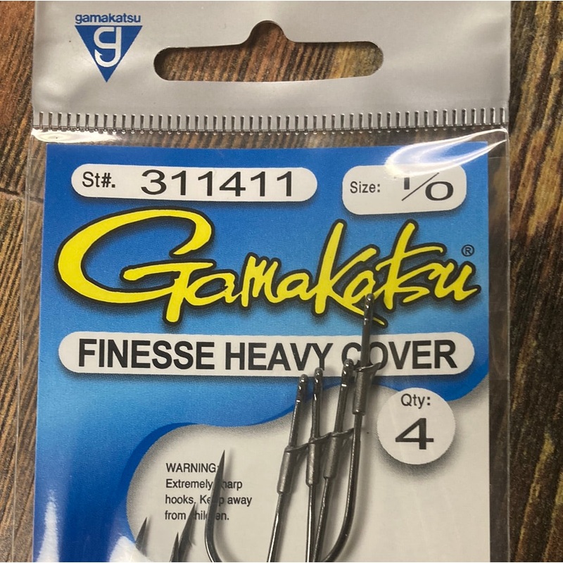Gamakatsu Finesse Heavy Cover 1/0