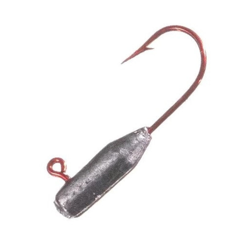 Arkie Tube Jig Head Red 10 Pack