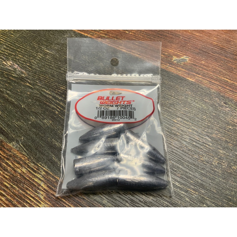 Bullet Weight Slip Sinker 1/2 oz. Lead